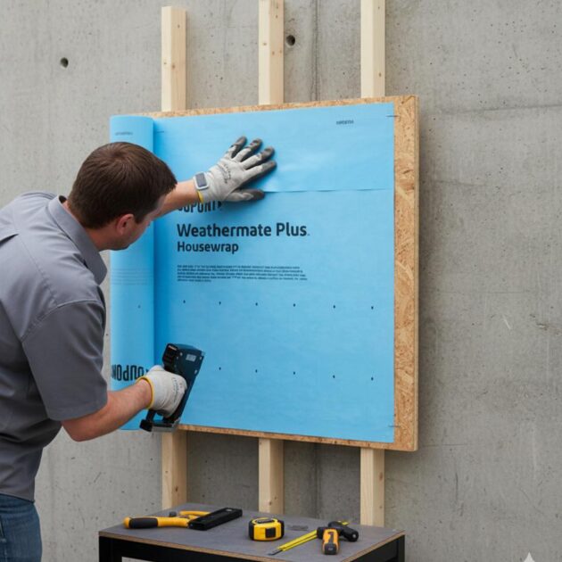 Membrana DUPONT weathermate plus 1.52m x 30.5m