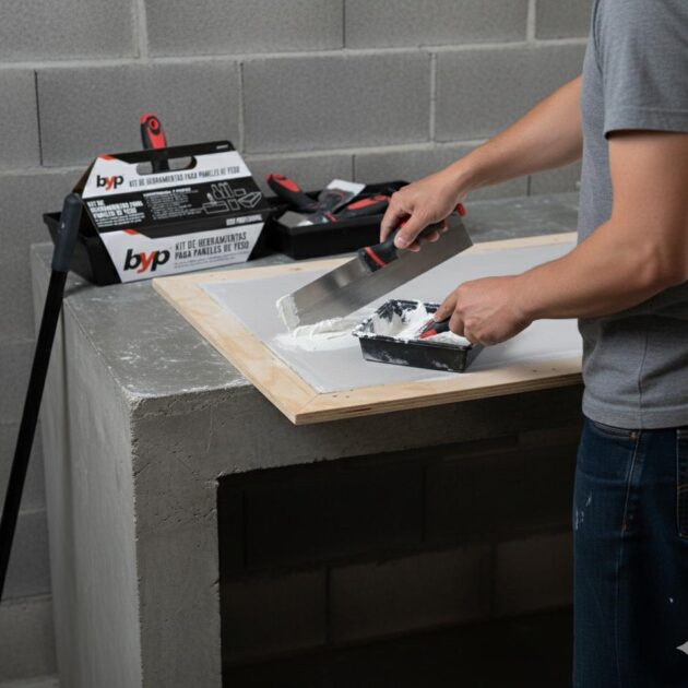 Kit 7 Piezas de Herramientas para Paneles de Yeso