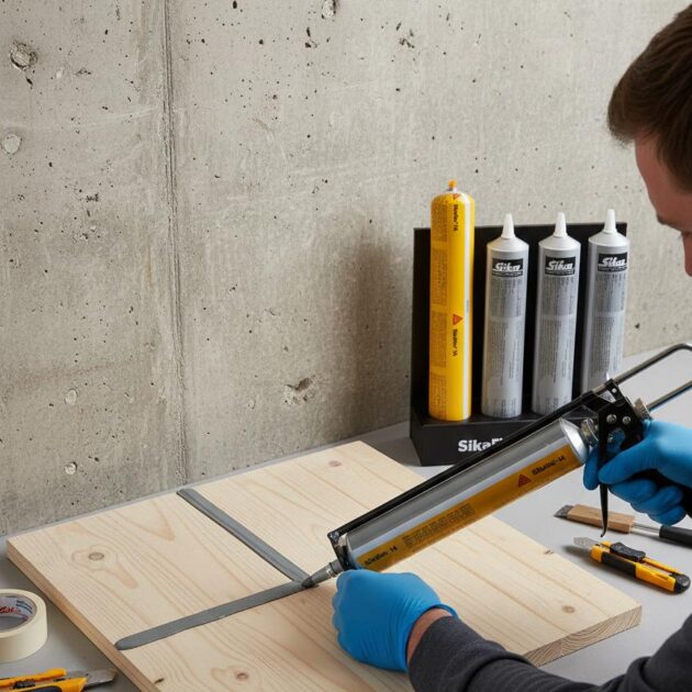 Sikaflex-416 Construction gris, salchicha 600 ml