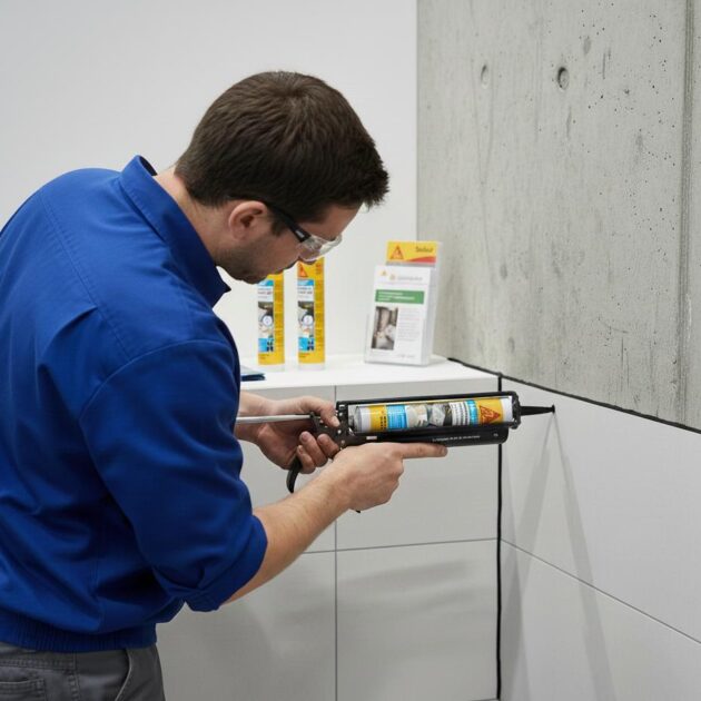 Sikasill Universal Negro, Cartucho (280 ml)