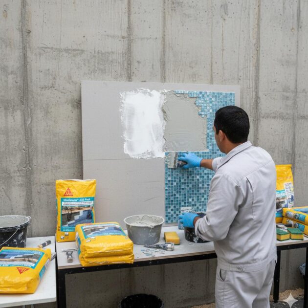 SikaCeram 252 Pool Blanco Saco (20 Kg)