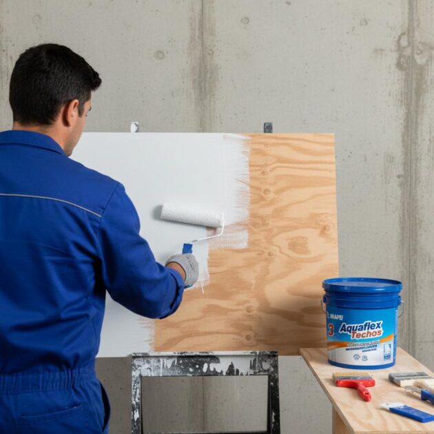 Aquaflex Techos Red/White 4a