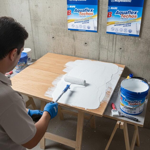 Aquaflex Techos Fibratado 6a White buckets