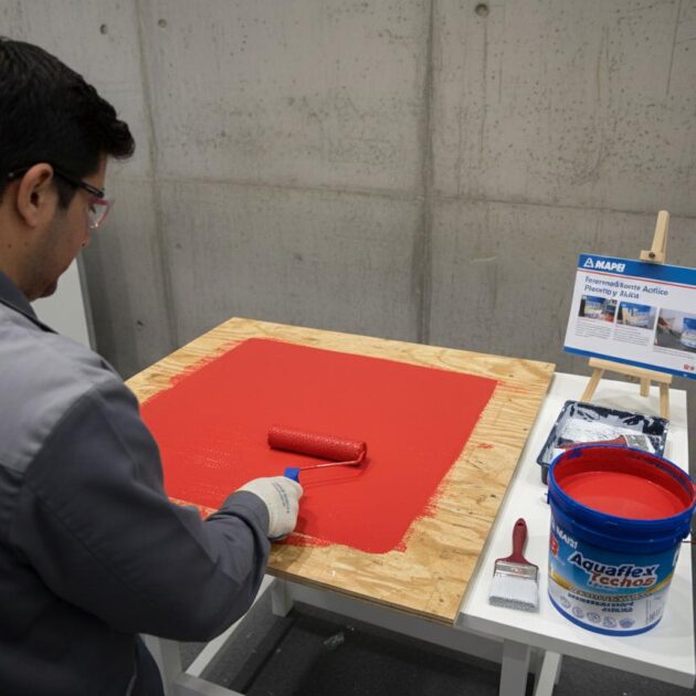 Aquaflex Techos Fibratado 6a Red buckets